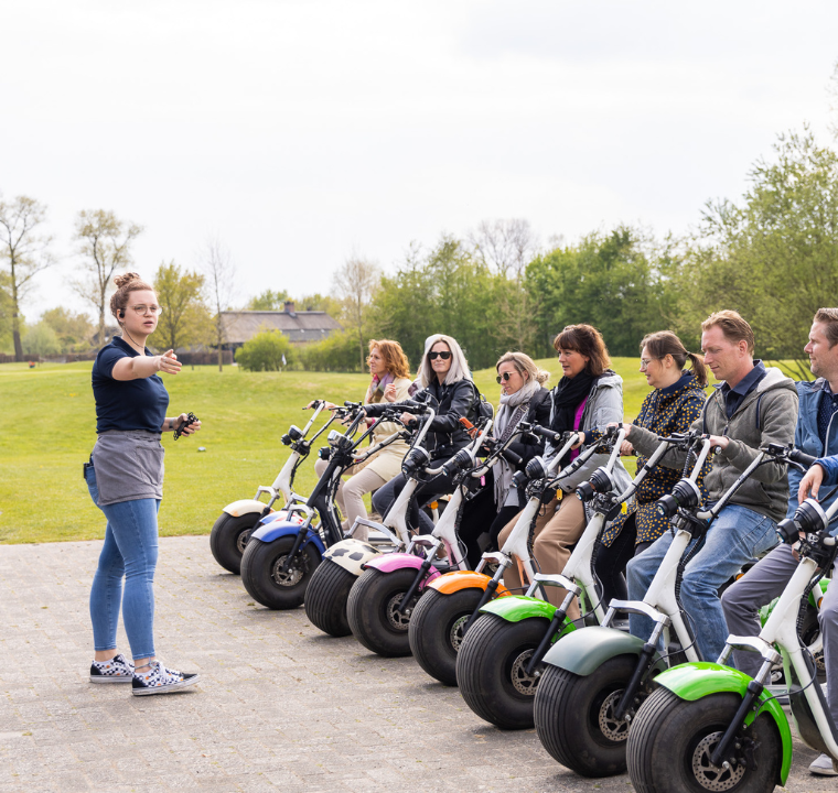 E-choppers inclusief lunch