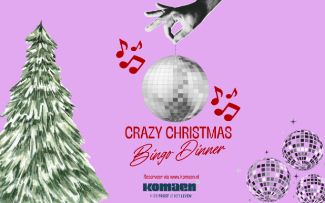 Crazy Christmas Bingo dinner