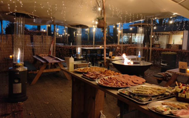 Ook in de winter kan je genieten bij Komaen 