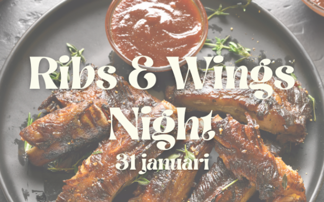 Ribs & Wings night
