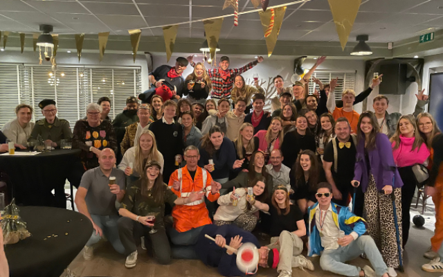 Geslaagde Nieuwjaarsborrel