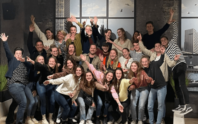  Geslaagd personeelsuitje